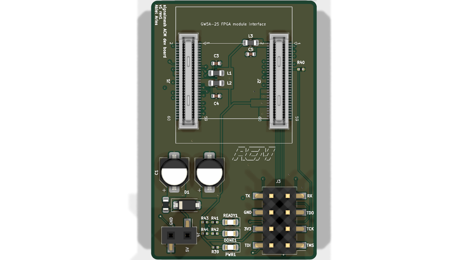 ACM v1 r1 board, top render