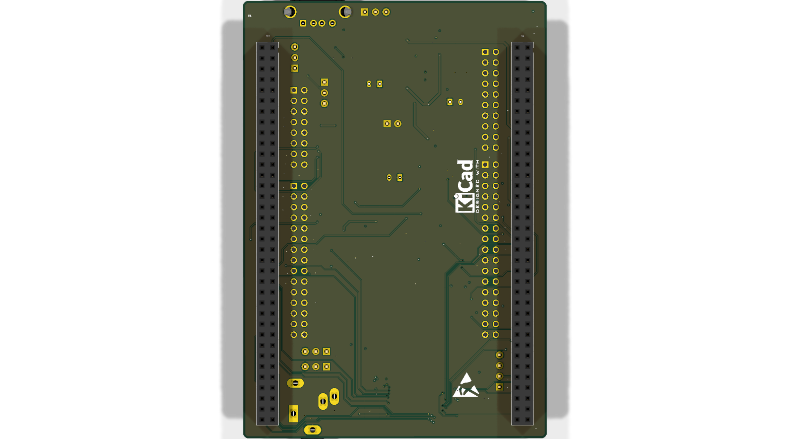 APM v5 r1 board, top render